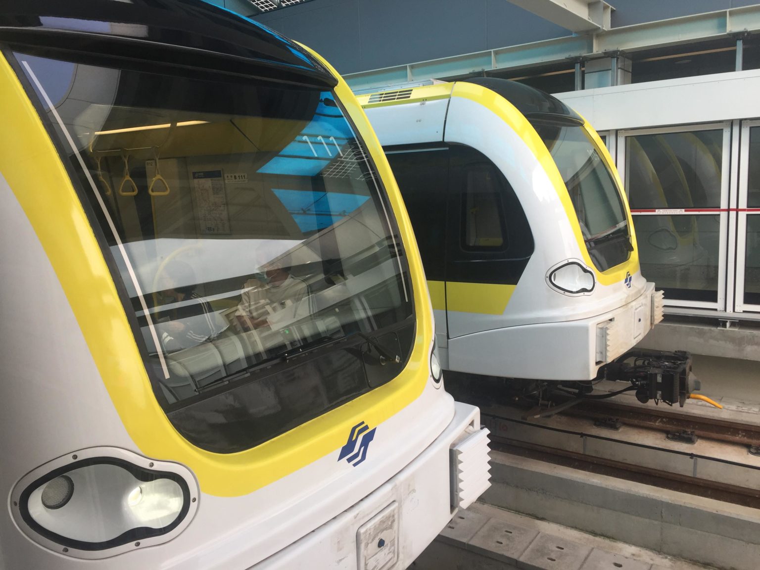 2020年1月に開通したばかりのMRTイエローライン=台北捷運環状線に試乗。