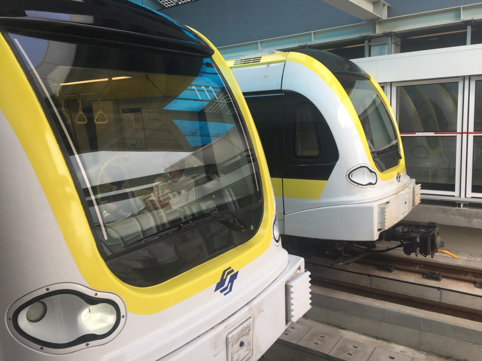 2020年1月に開通したばかりのMRTイエローライン=台北捷運環状線に試乗。